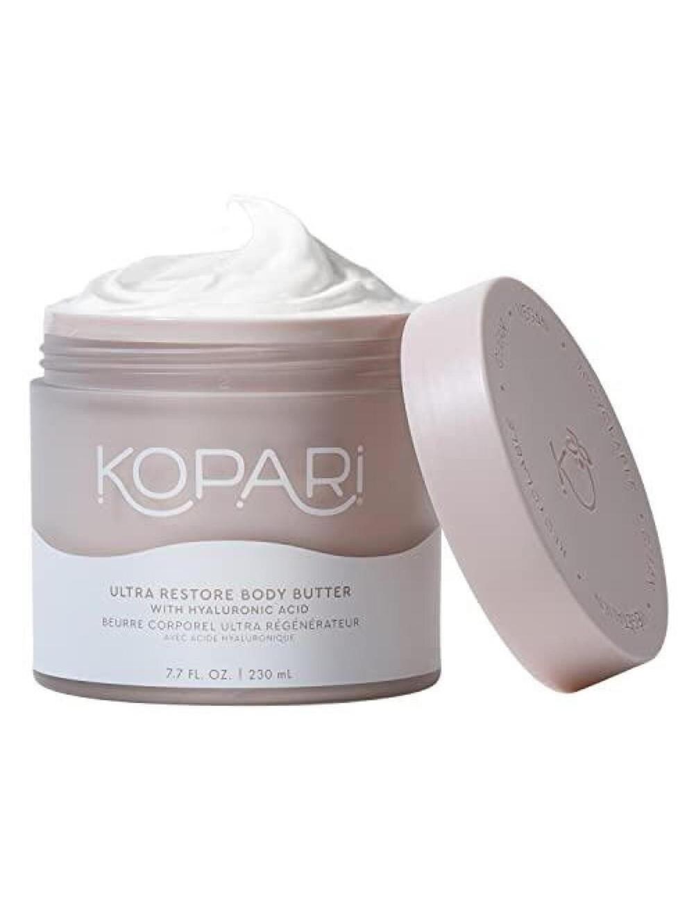 Kopari Ultra Restore Body Butter, 7.7 Oz, Whipped Formula
